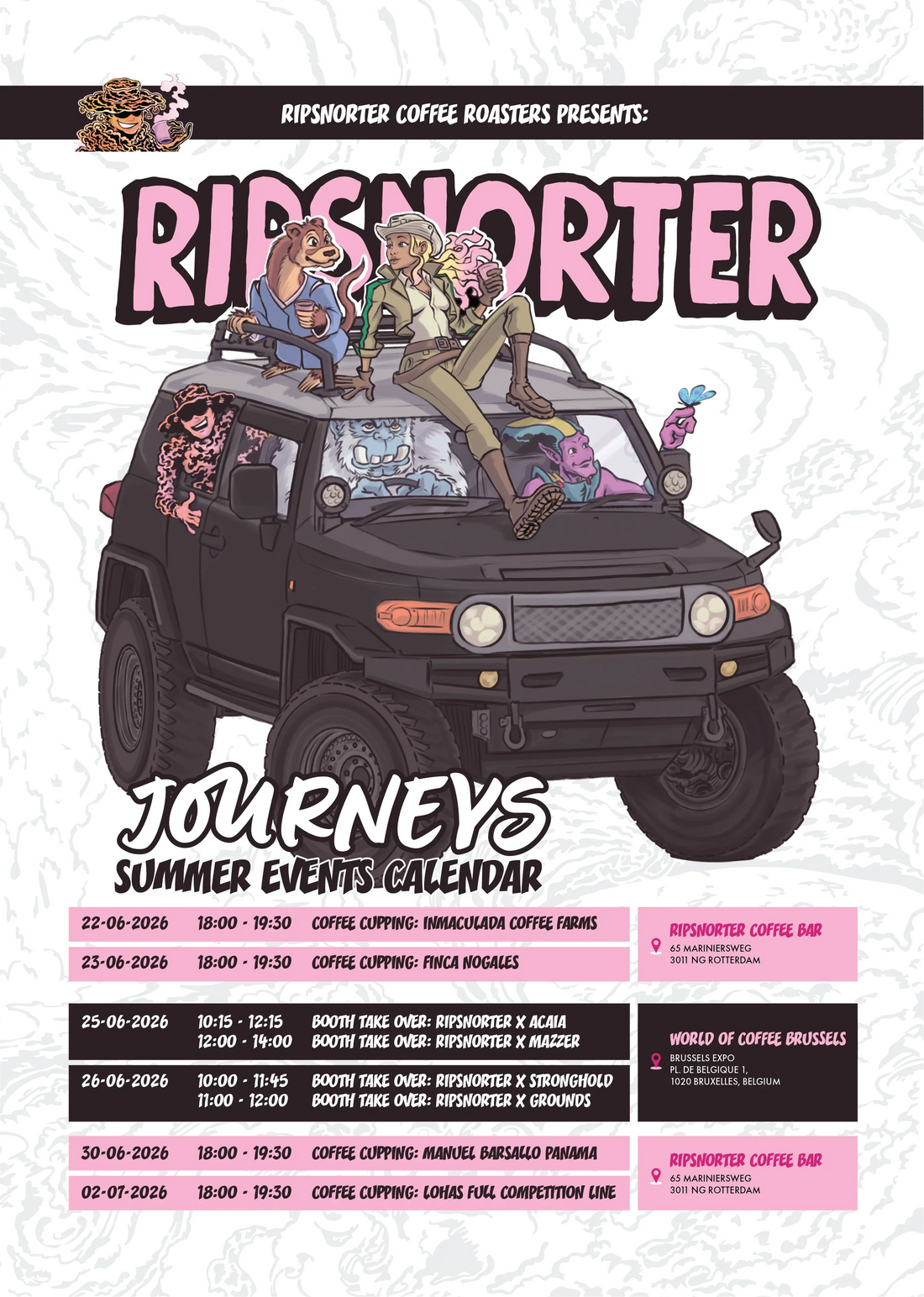 RIPSNORTER PRESENTS: JOURNEYS