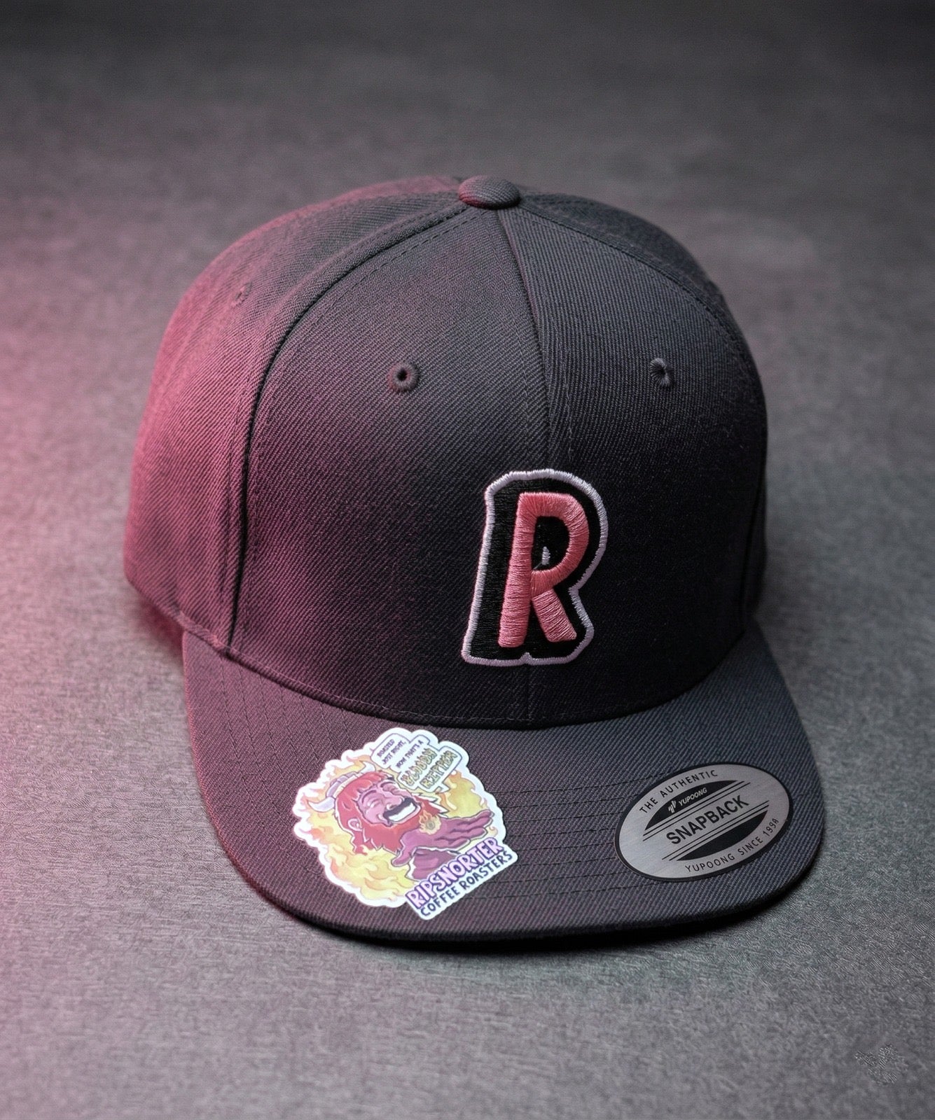 Snapback Hat With "R" Logo