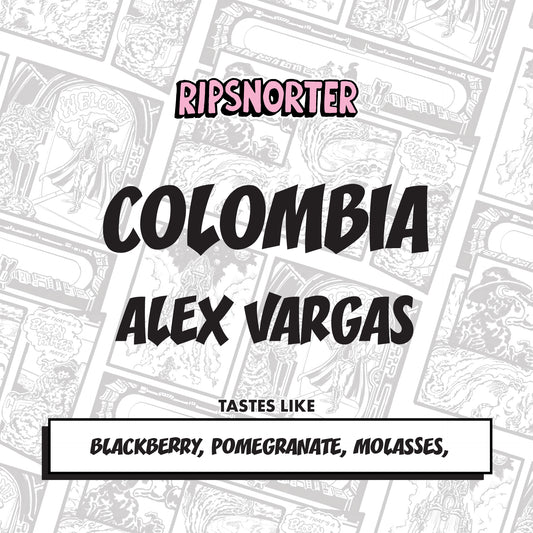 ALEXANDER VARGAS | COLOMBIA NATURAL RED STRIPED BOURBON