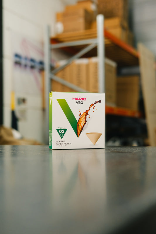 HARIO V60 FILTER PAPER NATURAL 02 | 40 SHEETS
