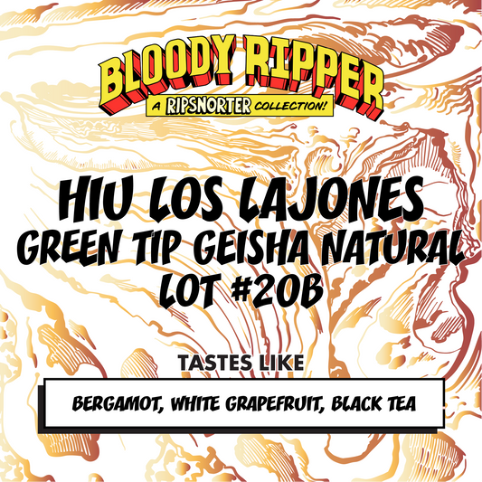 HIU LOS LAJONES | GREEN TIP GEISHA NATURAL LOT #20B