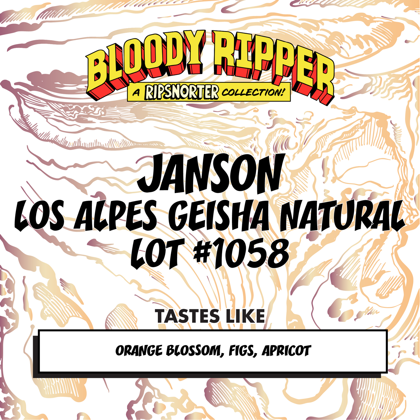 JANSON| LOS ALPES GEISHA NATURAL LOT #1058