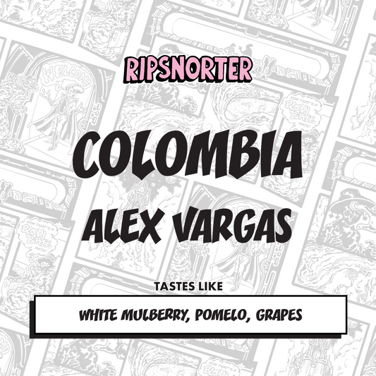 ALEXANDER VARGAS | COLOMBIA NATURAL RED STRIPED BOURBON