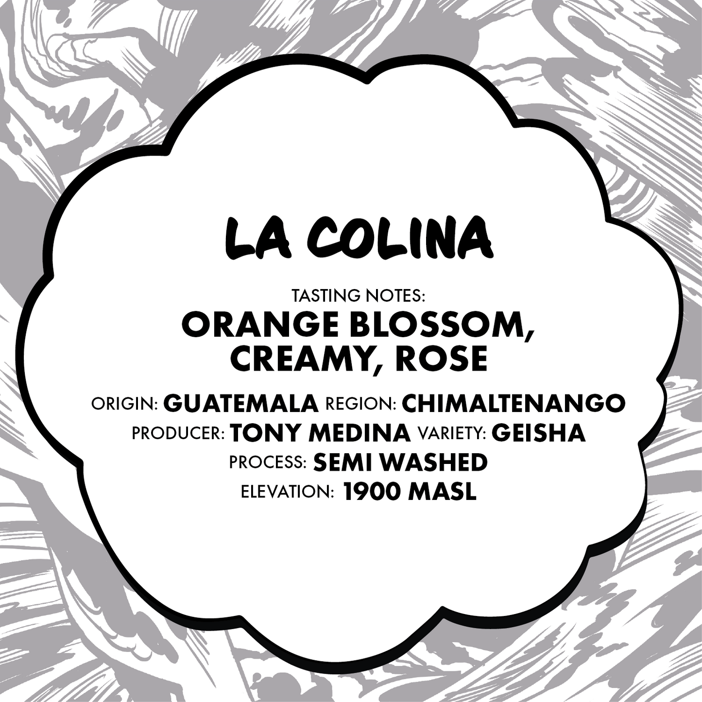 LA COLINA | WASHED GESHA | BLOODY RIPPER COLLECTION